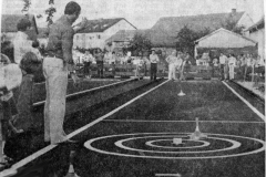 Eröffnung der EC Sportanlage 1975